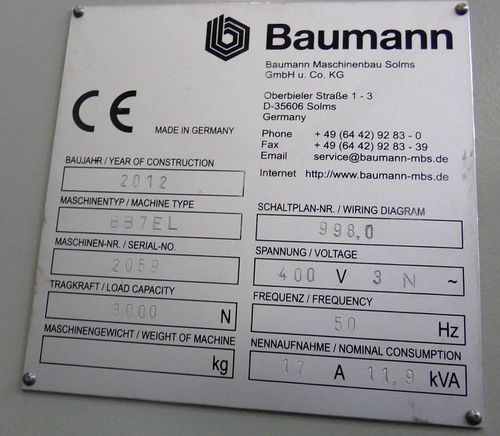 Baumann BB-7-EL