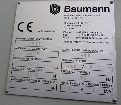 Baumann BB-7-EL